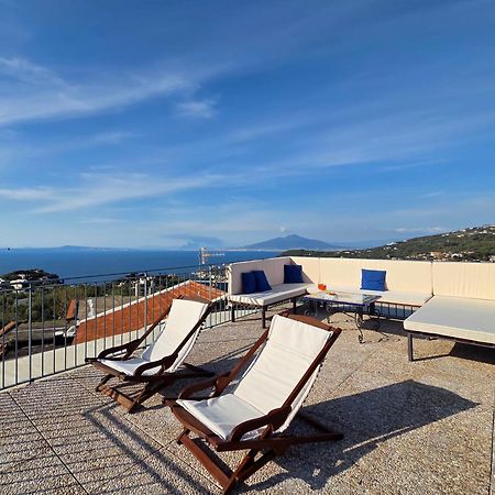 Sun & Relax, Relaxing Location With Seaview Villa Massa Lubrense Exteriör bild