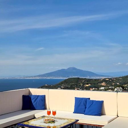 Sun & Relax, Relaxing Location With Seaview Villa Massa Lubrense Exteriör bild